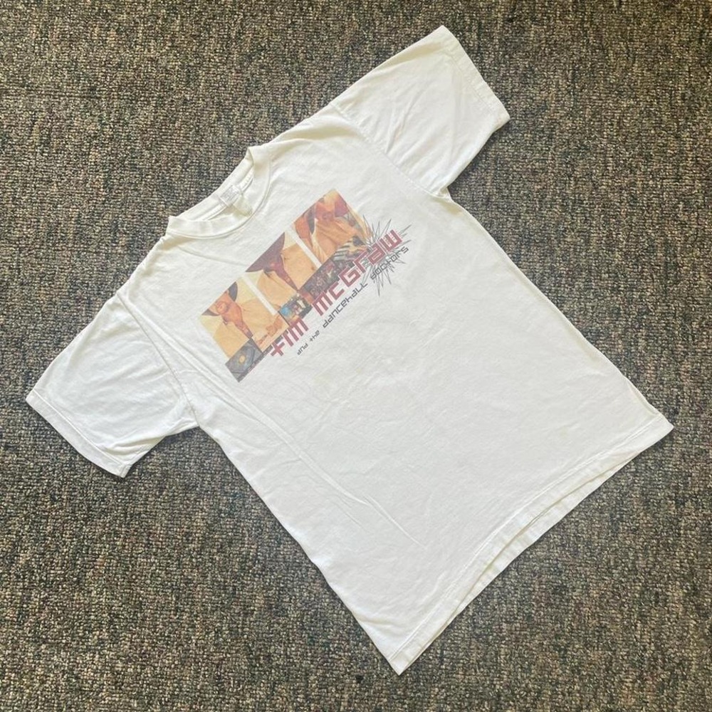 Vintage Y2K Single Stitch Tim McGraw x Dancehall Doctors‎ Tour Tee